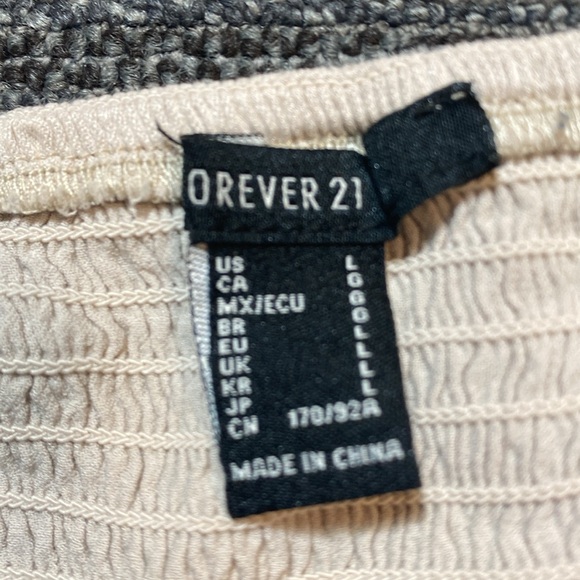 Beige crop top - Picture 3 of 3